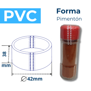 PIMENTÓN FORMA PVC
