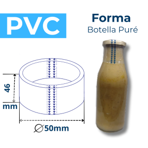 BOTELLA PURÉ FORMA PVC