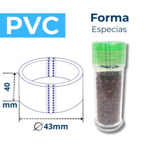 ESPECIAS FORMA PVC
