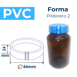 PILDORERO 2 FORMA PVC