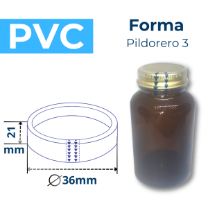 PILDORERO 3 FORMA PVC