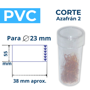 AZAFRAN 2 CORTE PVC