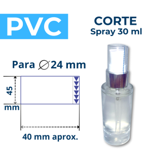 SPRAY 30ML CORTE PVC