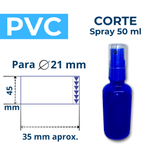 SPRAY 50ML CORTE PVC